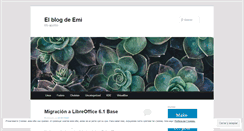 Desktop Screenshot of emilianoangel.wordpress.com