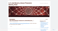 Desktop Screenshot of josenavarromx.wordpress.com