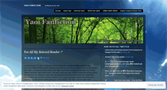 Desktop Screenshot of hanaefanfic.wordpress.com