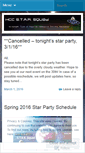 Mobile Screenshot of hccstarsquad.wordpress.com