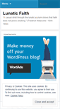 Mobile Screenshot of lunaticfaith.wordpress.com
