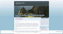 Desktop Screenshot of jaimeinperu.wordpress.com