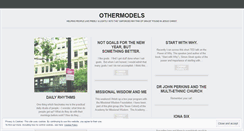 Desktop Screenshot of othermodels.wordpress.com