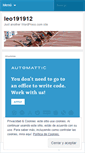 Mobile Screenshot of leo191912.wordpress.com