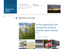 Tablet Screenshot of catherineyylam.wordpress.com