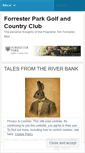 Mobile Screenshot of forresterpark.wordpress.com
