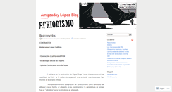 Desktop Screenshot of amigzadaylopez.wordpress.com
