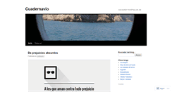 Desktop Screenshot of cuadernavios.wordpress.com