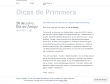 Tablet Screenshot of dicasdeprimmera.wordpress.com