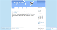 Desktop Screenshot of kandjplanes.wordpress.com