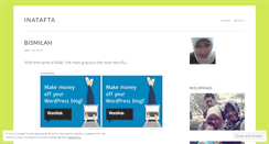 Desktop Screenshot of inatafta.wordpress.com