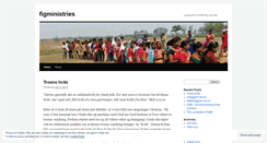 Desktop Screenshot of figministries.wordpress.com