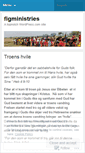 Mobile Screenshot of figministries.wordpress.com
