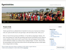 Tablet Screenshot of figministries.wordpress.com