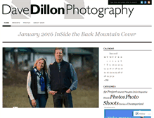 Tablet Screenshot of davedillonphoto.wordpress.com