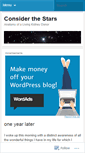 Mobile Screenshot of considerthestars.wordpress.com