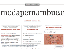 Tablet Screenshot of modapernambucana.wordpress.com