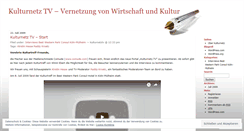 Desktop Screenshot of kulturnetztv.wordpress.com