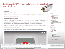 Tablet Screenshot of kulturnetztv.wordpress.com