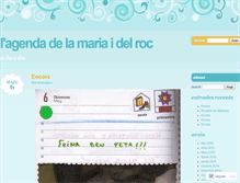 Tablet Screenshot of agendamariairoc.wordpress.com