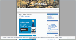 Desktop Screenshot of lainvisible.wordpress.com