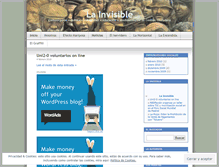 Tablet Screenshot of lainvisible.wordpress.com