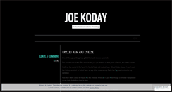 Desktop Screenshot of joekoday.wordpress.com