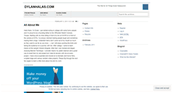 Desktop Screenshot of dylanhalas.wordpress.com