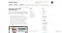 Desktop Screenshot of peteatcsun.wordpress.com