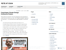 Tablet Screenshot of peteatcsun.wordpress.com
