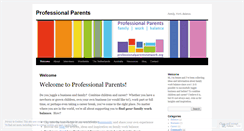 Desktop Screenshot of professionalparents.wordpress.com