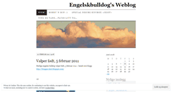 Desktop Screenshot of engelskbulldog.wordpress.com