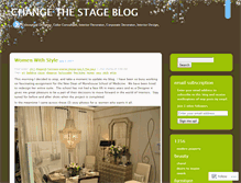 Tablet Screenshot of changethestage.wordpress.com