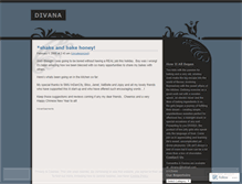 Tablet Screenshot of divana.wordpress.com