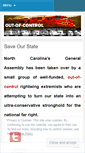 Mobile Screenshot of outofcontrolnc.wordpress.com