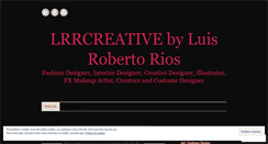Desktop Screenshot of lrrcreative.wordpress.com