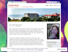 Tablet Screenshot of garden2day.wordpress.com
