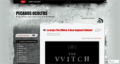 Desktop Screenshot of pecadosocultos.wordpress.com