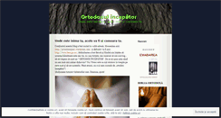 Desktop Screenshot of ortodoxulincepator.wordpress.com