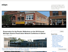Tablet Screenshot of mhpn.wordpress.com