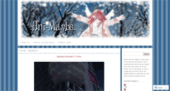 Desktop Screenshot of animaybe.wordpress.com