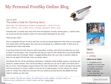 Tablet Screenshot of personalfreeskyonlineblog.wordpress.com