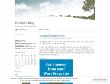 Tablet Screenshot of blerinalani.wordpress.com