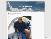 Tablet Screenshot of davidvecella.wordpress.com