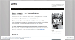 Desktop Screenshot of luleklivro.wordpress.com
