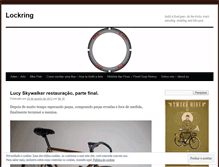 Tablet Screenshot of lockring.wordpress.com