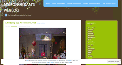 Desktop Screenshot of msmonogram.wordpress.com