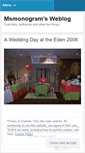 Mobile Screenshot of msmonogram.wordpress.com
