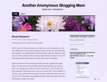 Tablet Screenshot of anonynoose.wordpress.com