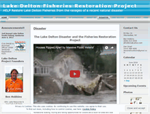 Tablet Screenshot of fish4lakedelton.wordpress.com